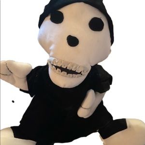 Grim Reaper/Hooded Skeleton Halloween Plush